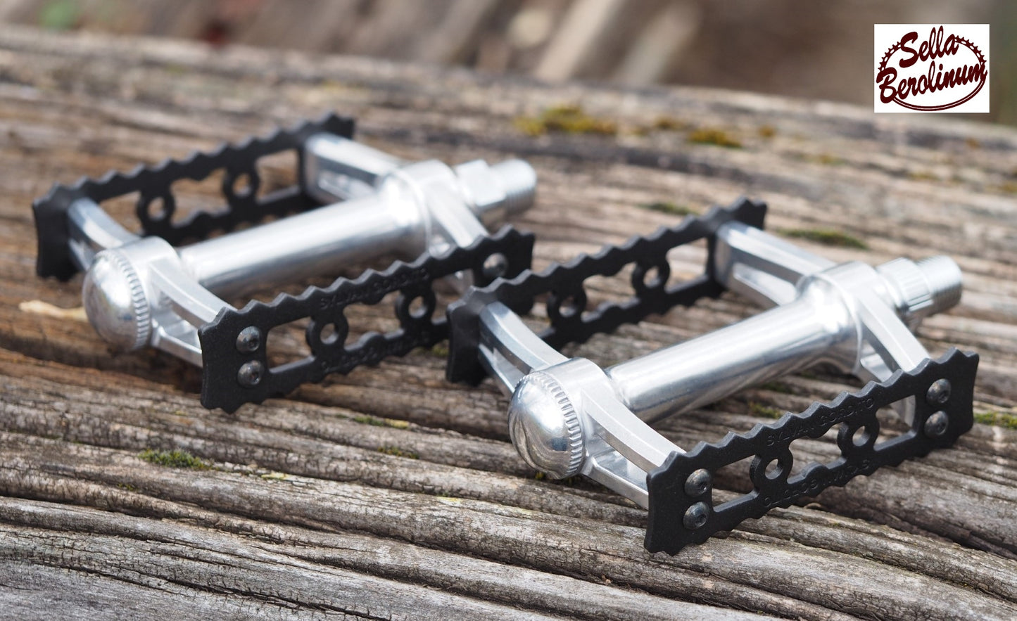 MKS Gordito Touring Pedale schwarz / silber