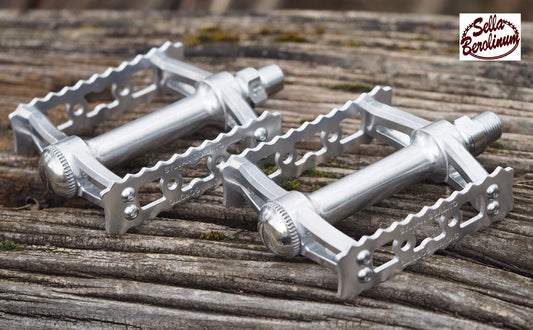 MKS Gordito Touring Pedale silber / silber