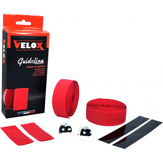 Velox Maxi Cork Handlebar Tape - Red KIT677004
