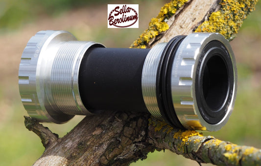 Sellax BB51 BC Hollowtech II Bottom Bracket BSA silver for Ø24 mm Axle