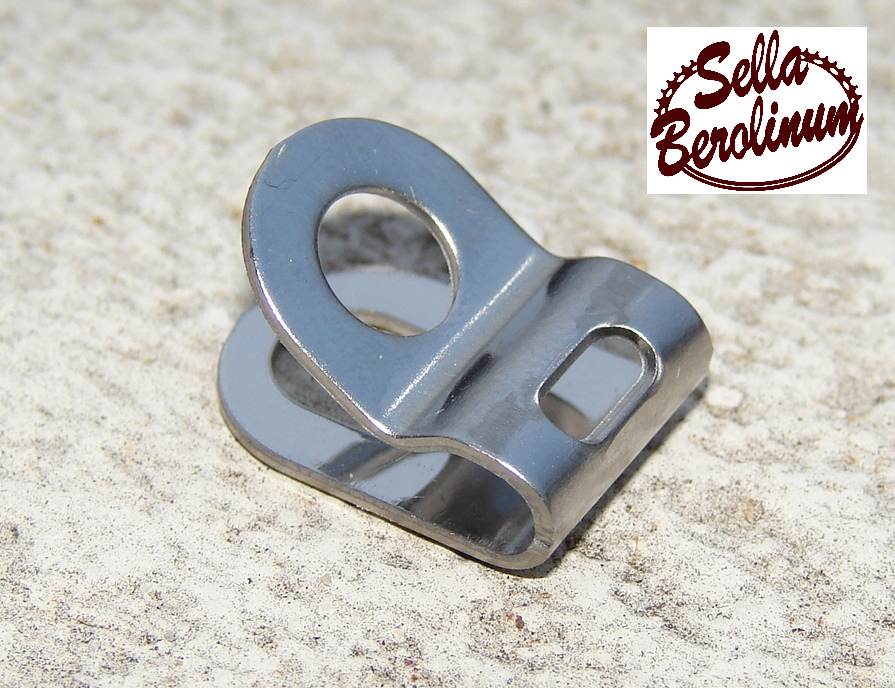 Strebenschelle Edelstahl für Ø 4 mm Streben