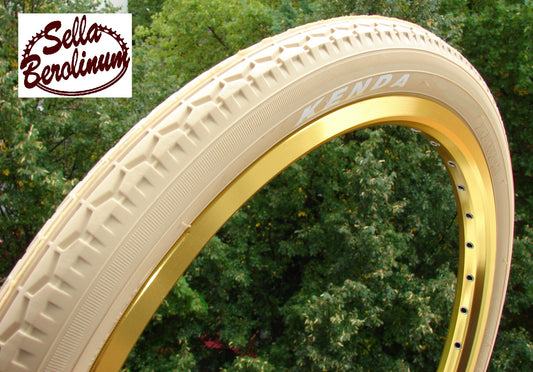 20" x 1,75 Fahrrad Reifen 47 - 406 Creme