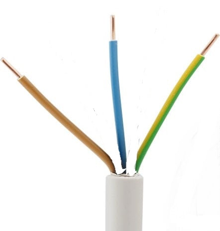 Installationsleitung NYM-J 3 x 1,5 mm² - Meterware 1€ / Meter