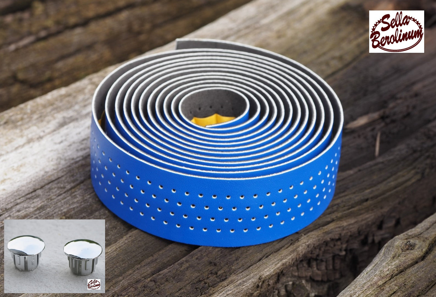 Sellax Soft Grip Lenkerband perforiert – Blau, Lila oder Rot / 2 Rollen