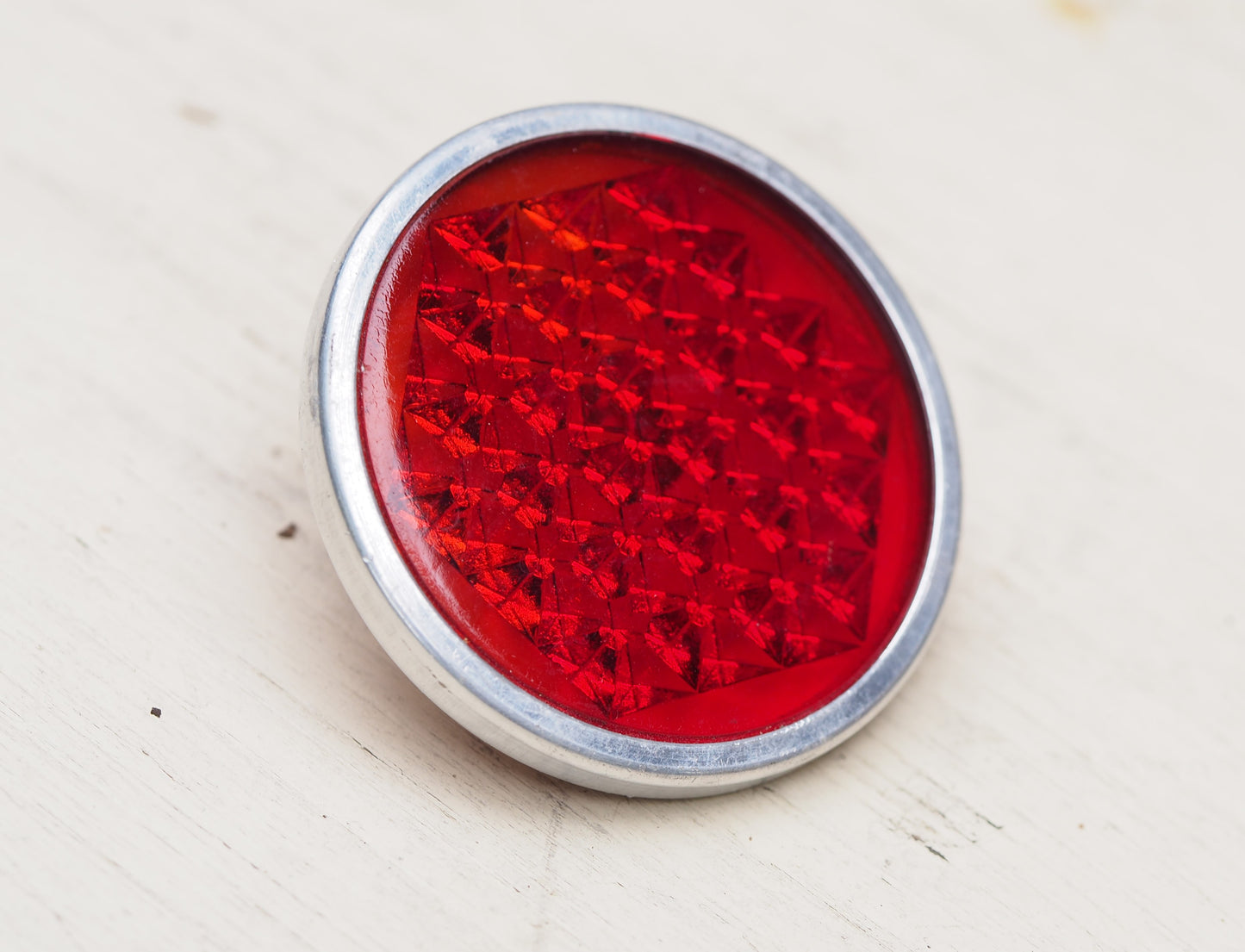 56 mm Reflektor Alu / Glas - Neuware aus DDR