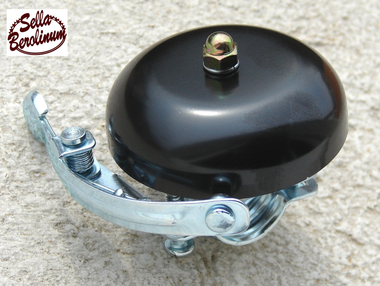 Rennglocke Alu Schwarz 55 mm