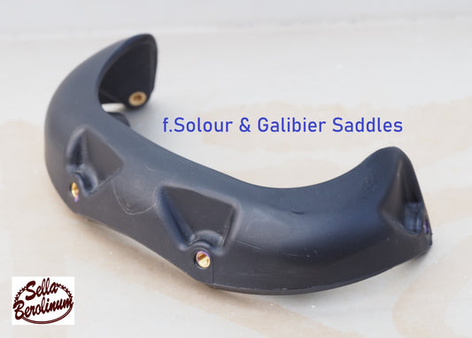 Ersatz Rückenplatte schwarz für Solour/ Galibier - 208R2