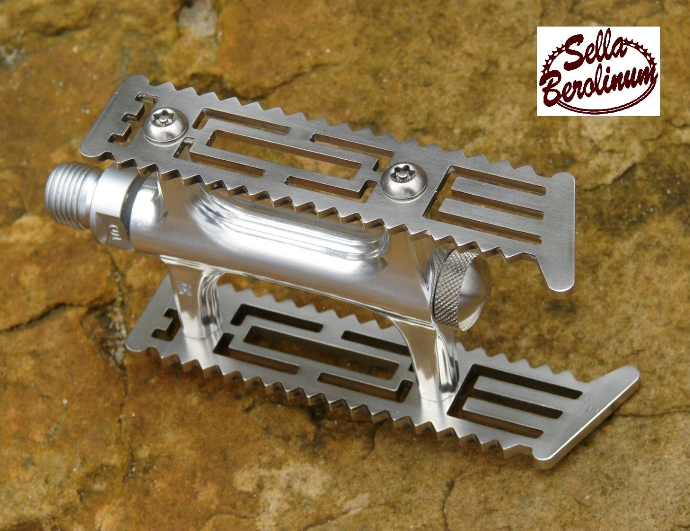 Sellax 212 Road Classic Pedale Inox / Alu