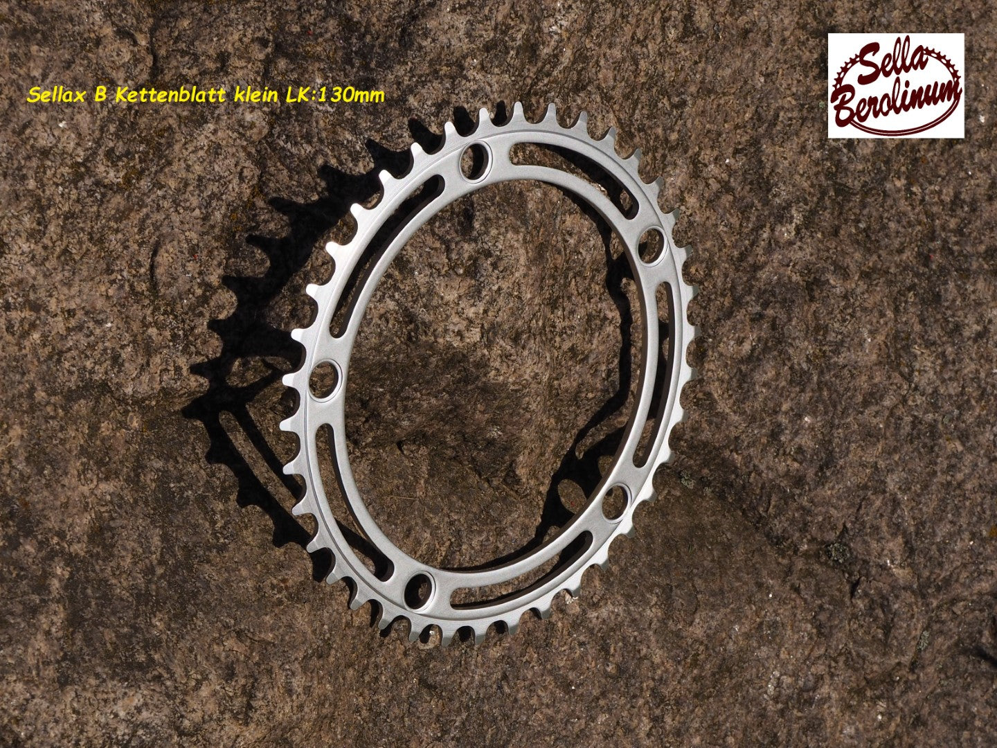 Sella B Kettenblatt Silber / 38 - 46 Z / LK: 130 mm