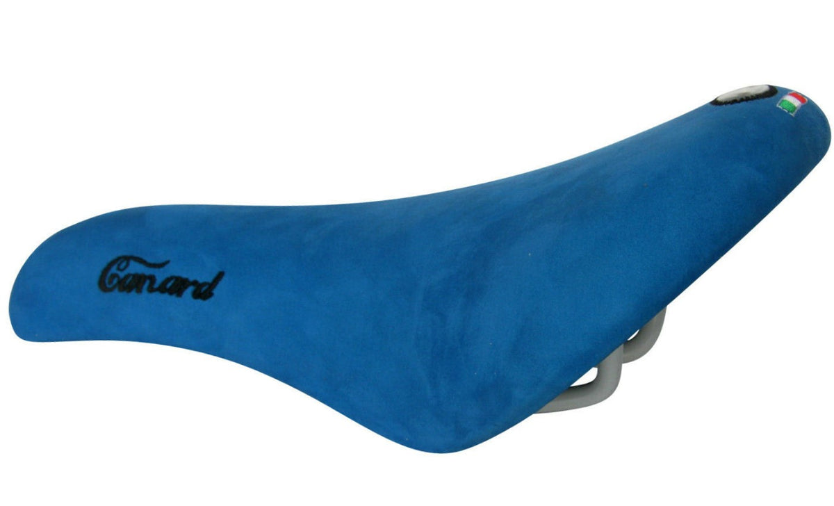 Selle Monte Grappa Canard XC030 Wildledersattel Blau