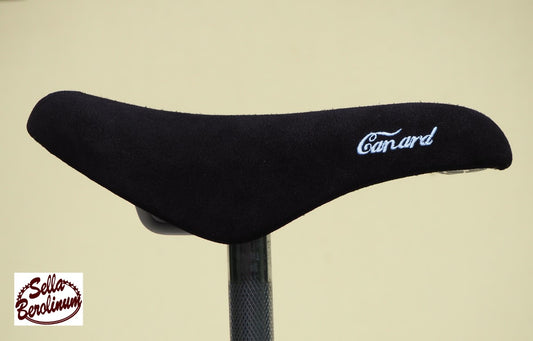 Selle Monte Grappa Canard XC030 Wildledersattel Schwarz