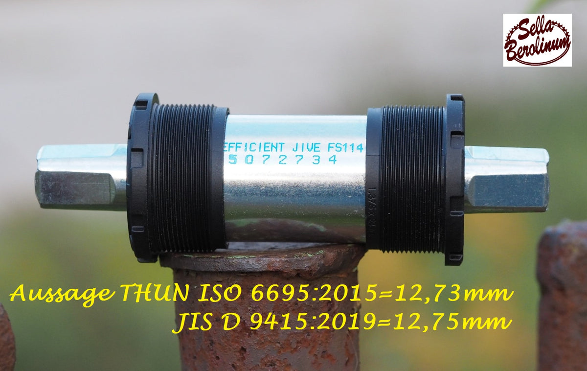 Thun Jive ISO Vierkant Innenlager BSA 114 - 122,5mm Achse